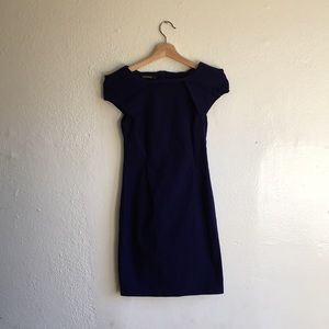 Navy stretchy dress